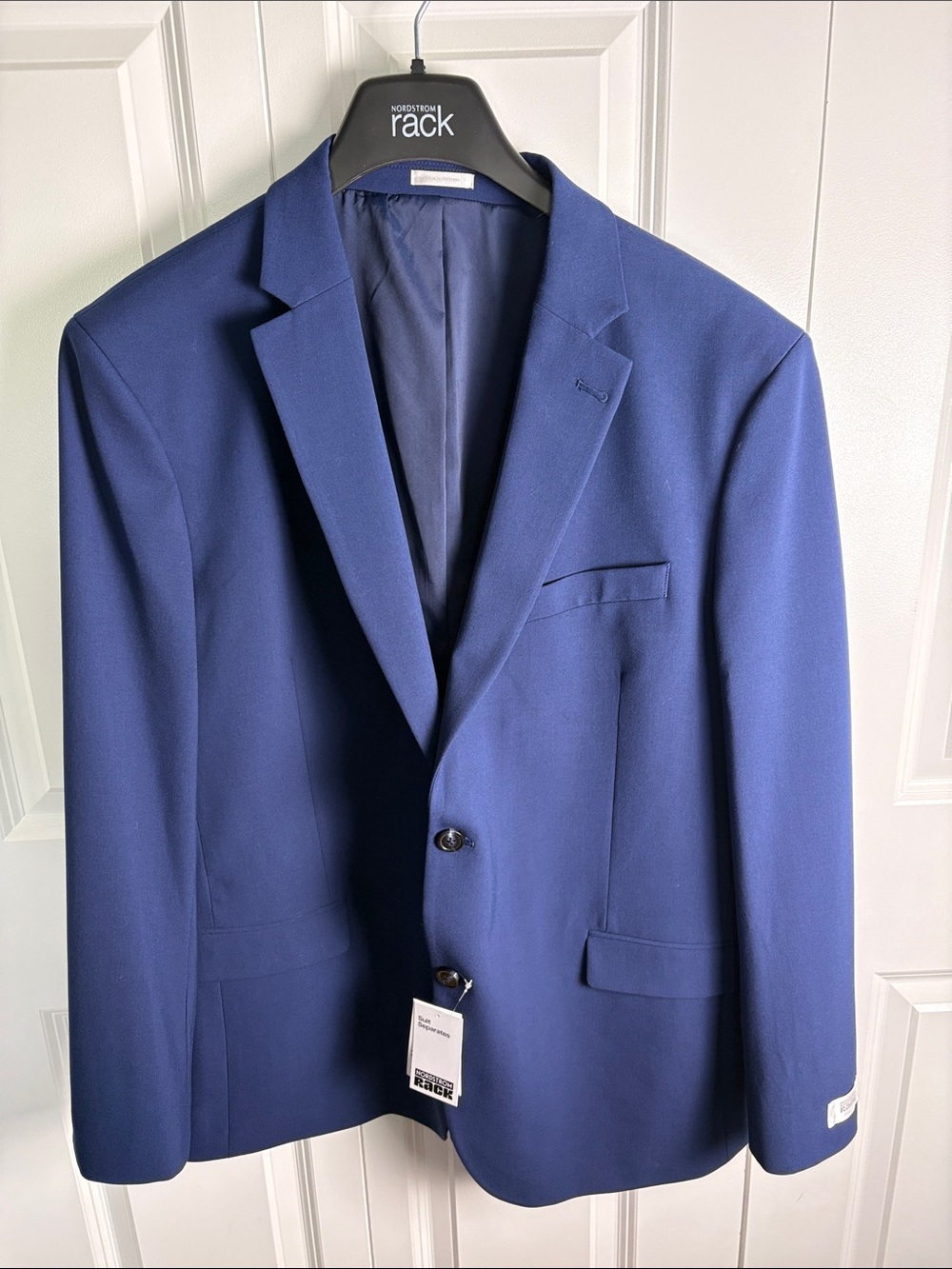 NWT Nordstrom Rack Men's Blue Single-Breasted Blazer